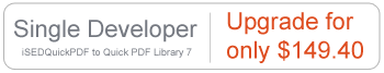 Single Developer Upgrade